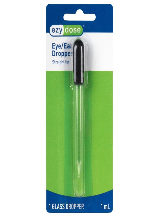 EZY DOSE Ear and Eye Medicine Dropper for Liquid Medicine, 1ml Capacity Glass, Deliver Correct Dose, Convenient and Easy to Use, BPA Free - Image 1